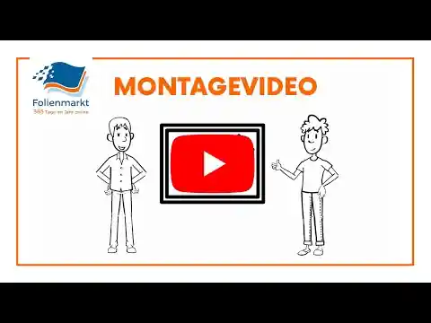Fensterfolien Montagevideo